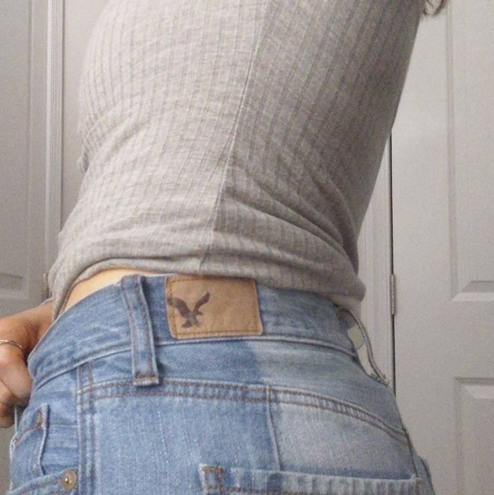 🍉women's high rise two - tone Jean 🍉